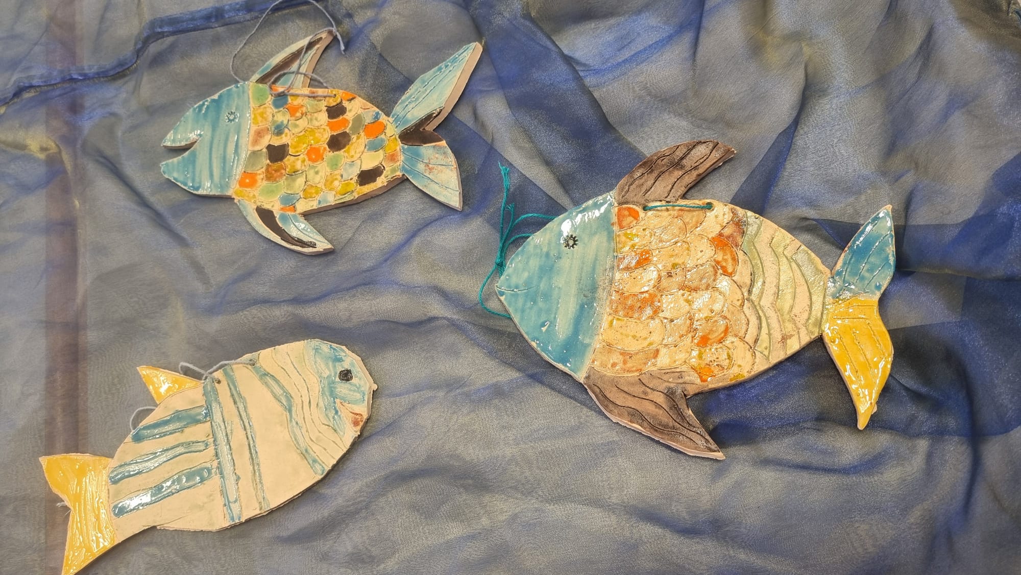 Keramiken aus dem Egon-Kreativatelier