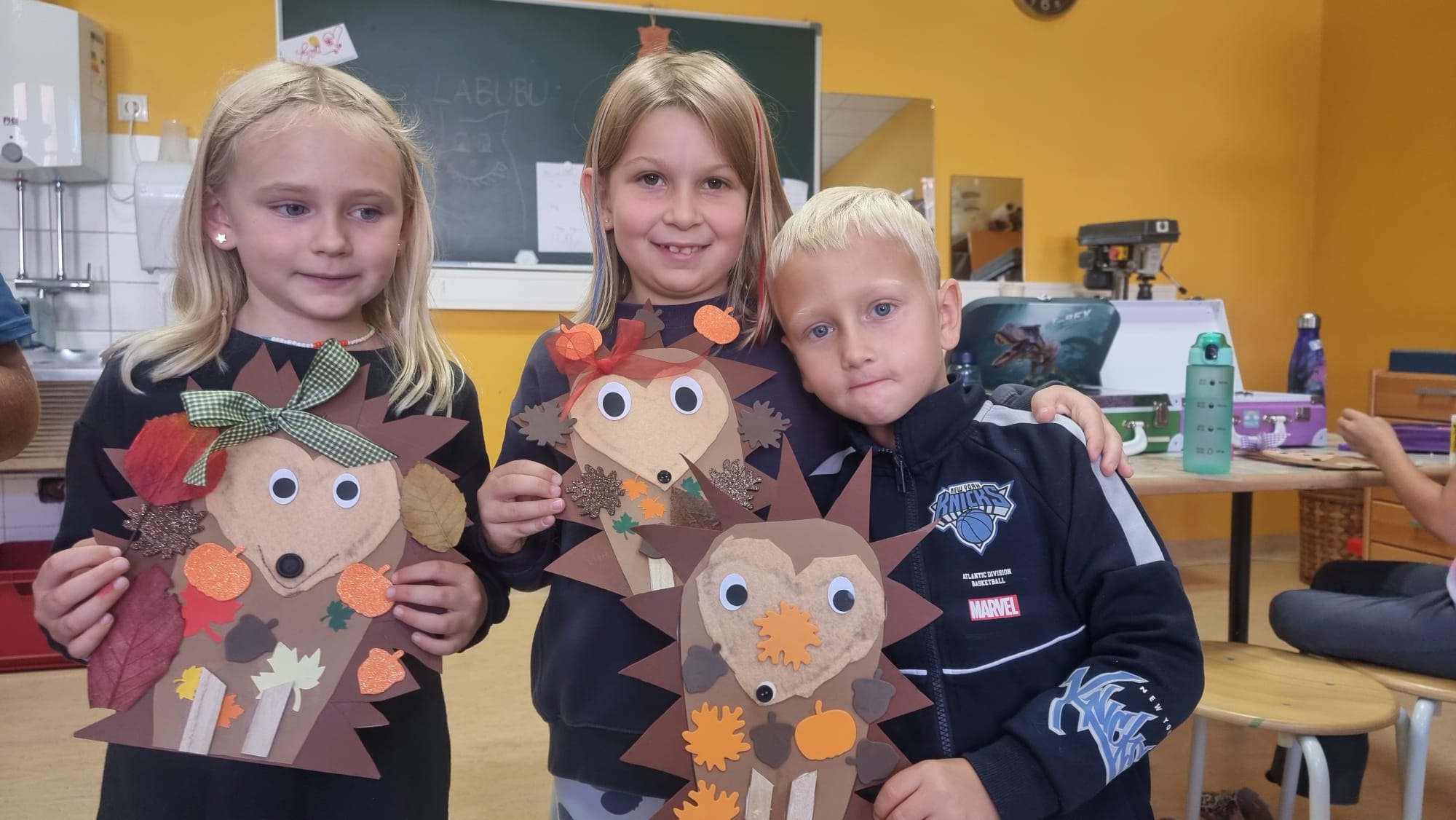 Igel als erste Schneidearbeit