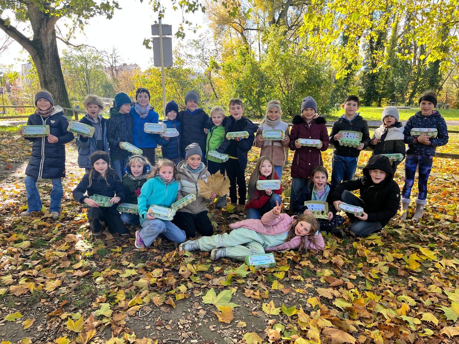 3a: Herbstspaziergang mit Wald-Bingo