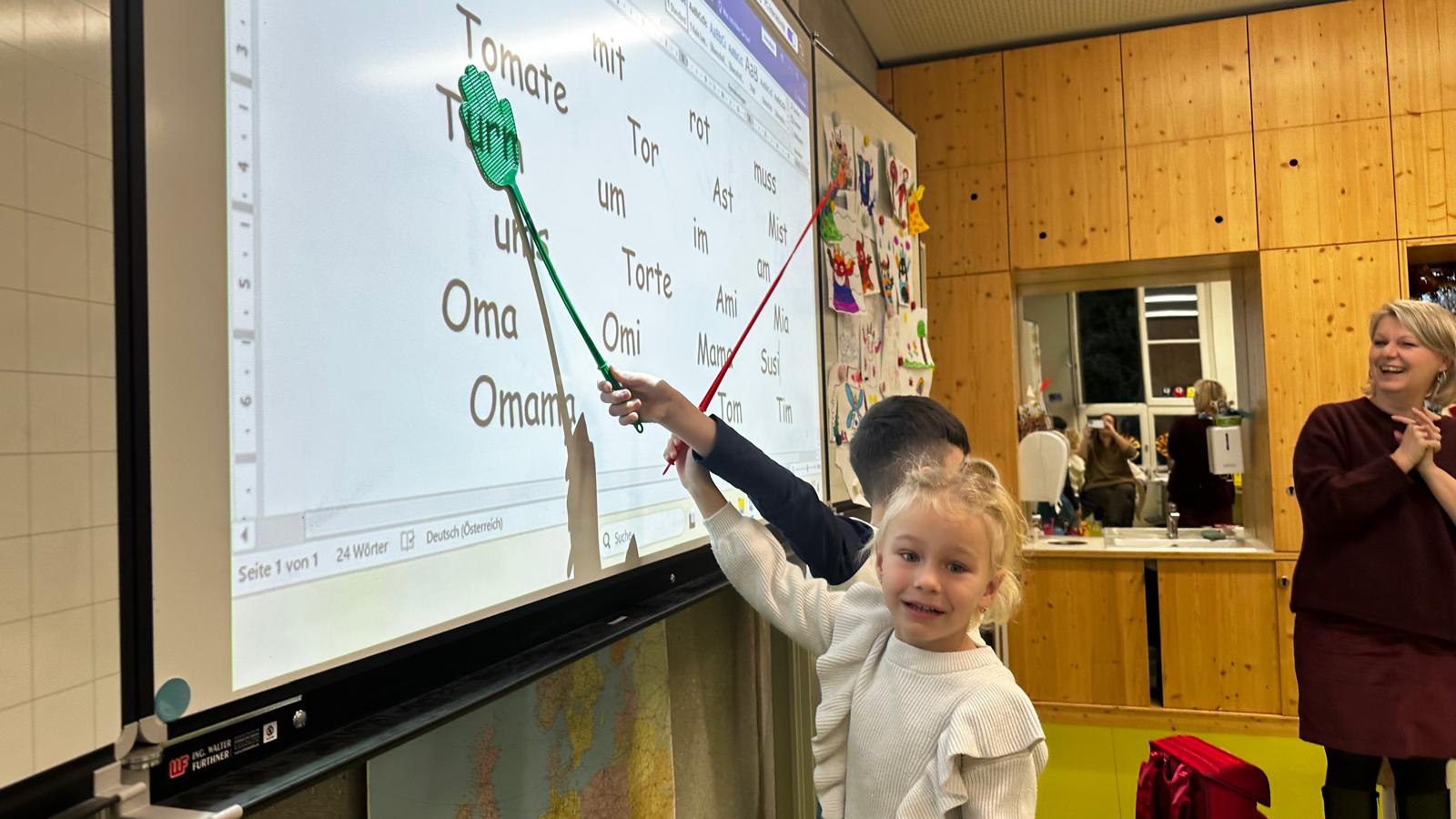 1a: Aufregung und Nervenkitzel beim Lese-Wettbewerb in der Monsterklasse!