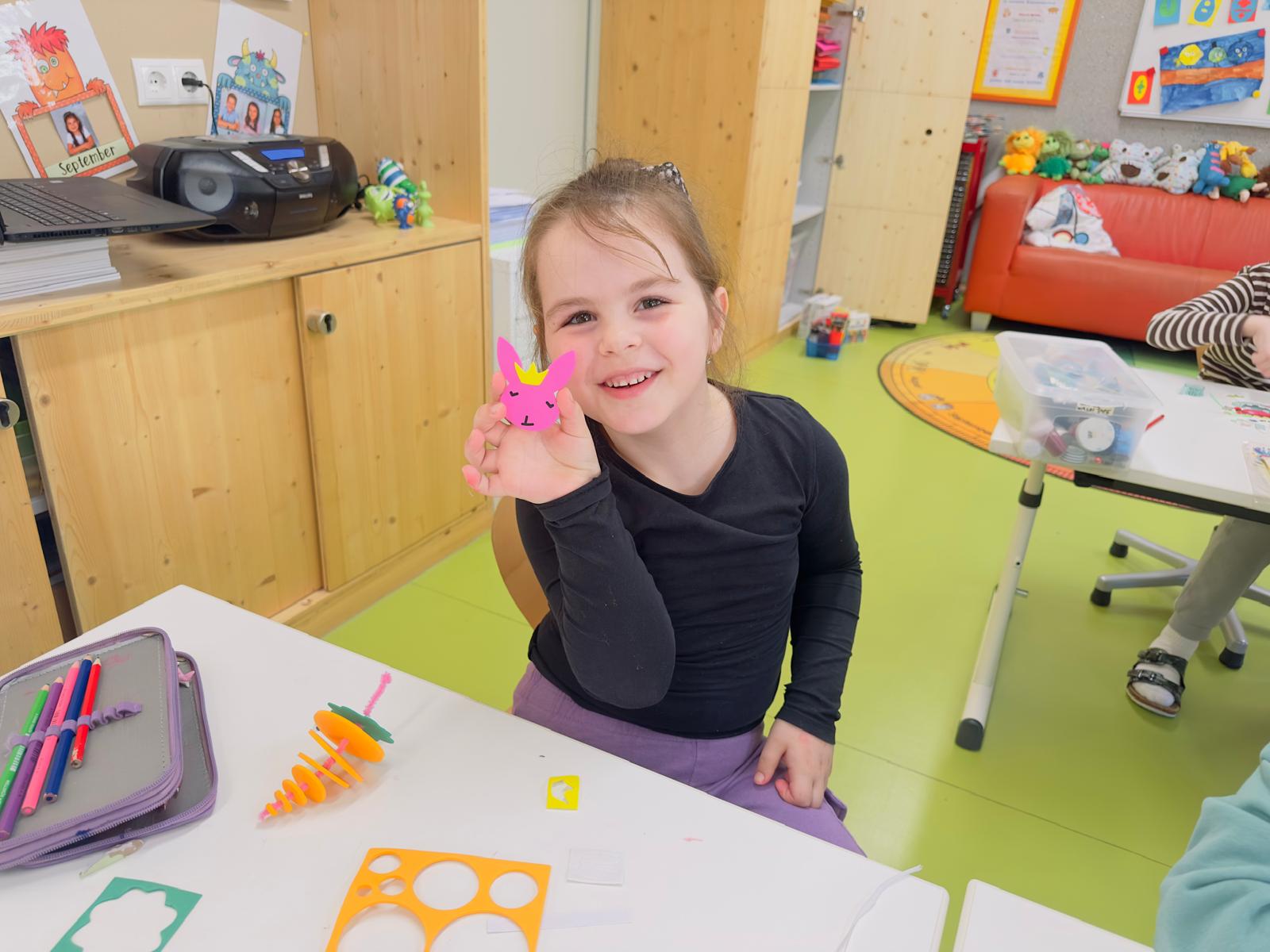 1a: In der Osterhasenwerkstatt ...