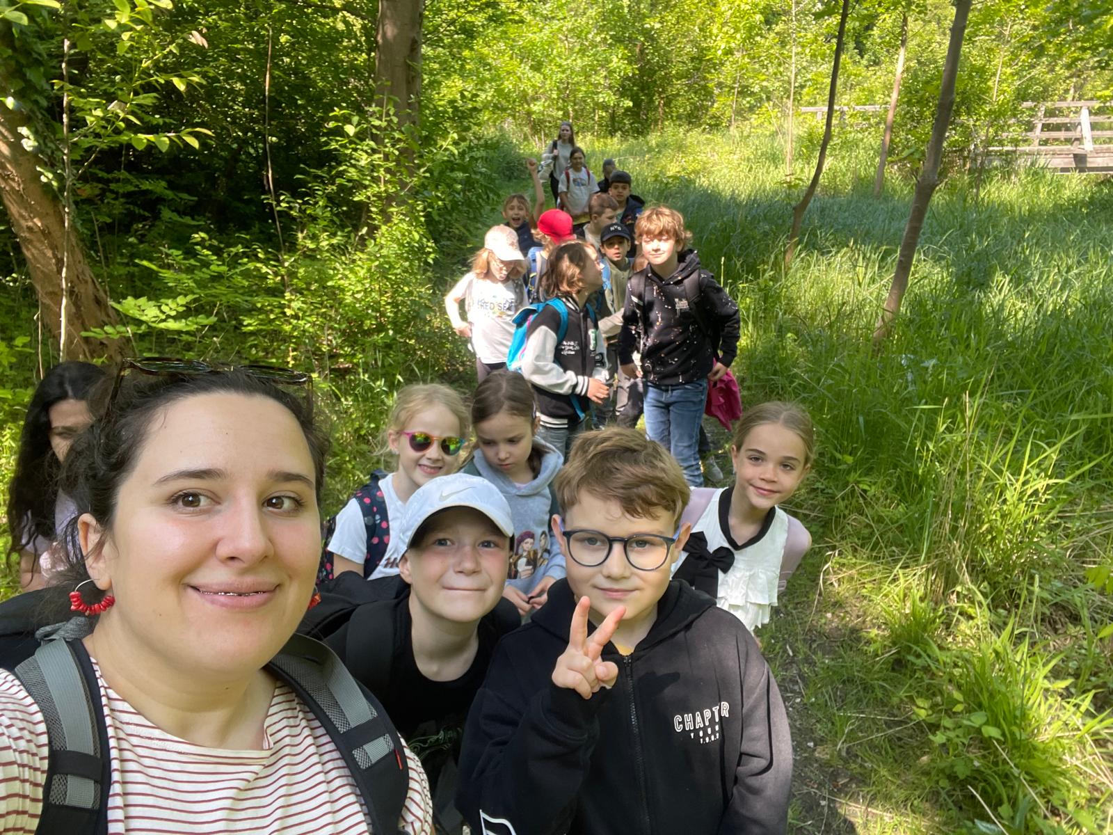 2a auf der Suche nach Biberspuren