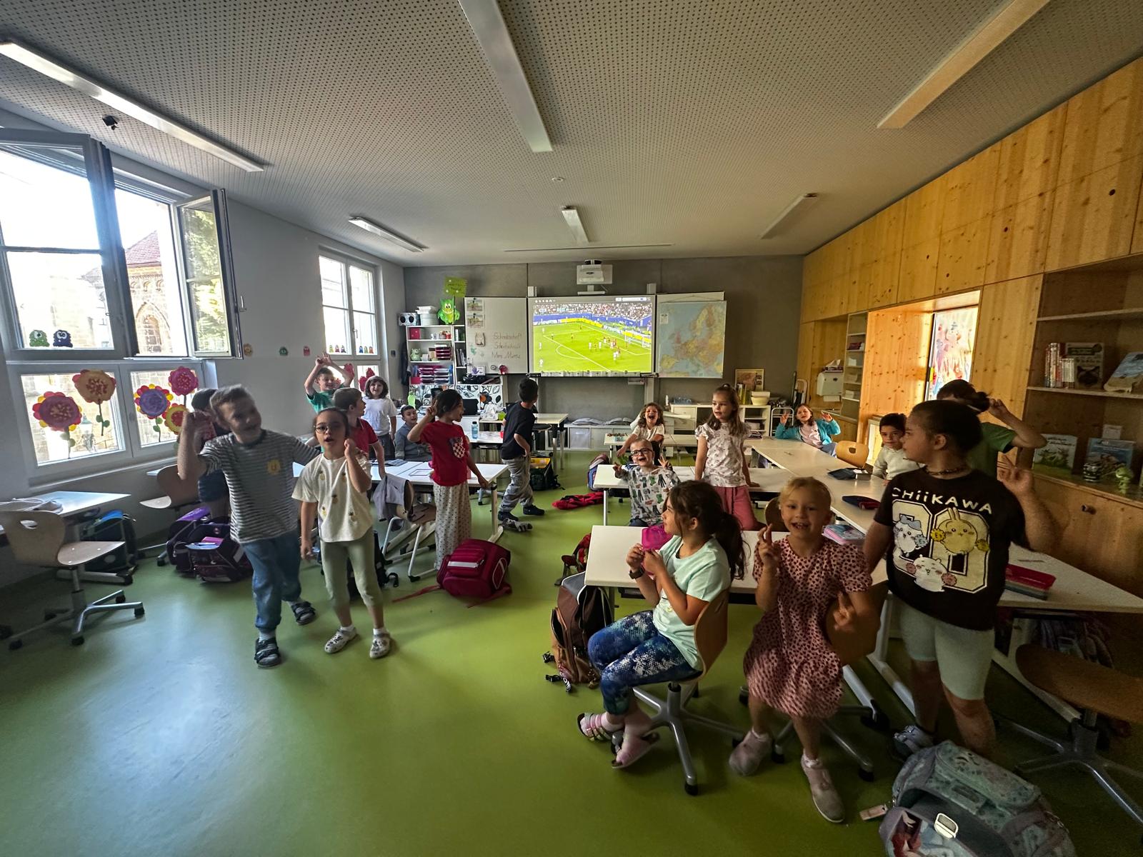 1a: WM-Feeling in der Monsterklasse!