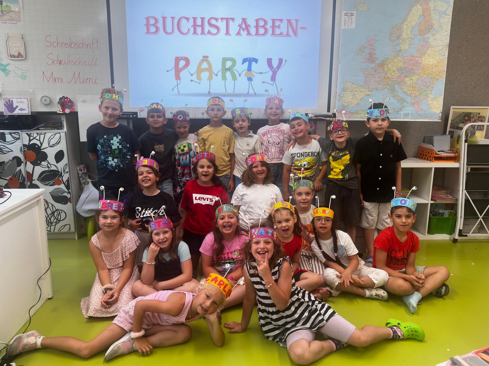 1a: Buchstaben-Party in der Monsterklasse