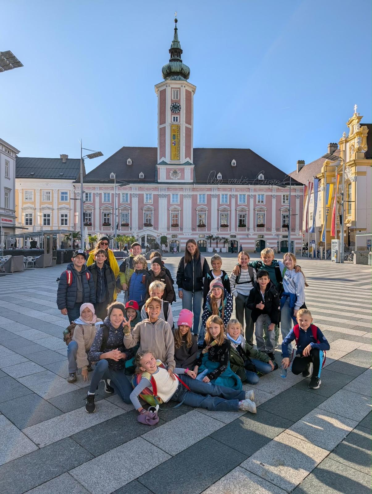 Die 4. Klassen besuchten St. Pölten